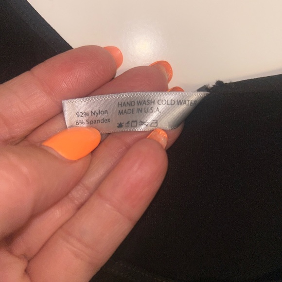 HaZe Black Body Con Tank Mini Dress. One Size. - Picture 4 of 4